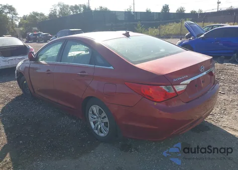 2012 Hyundai Sonata Gls из США, поврежденный, VIN 5NPEB4AC1CH483375